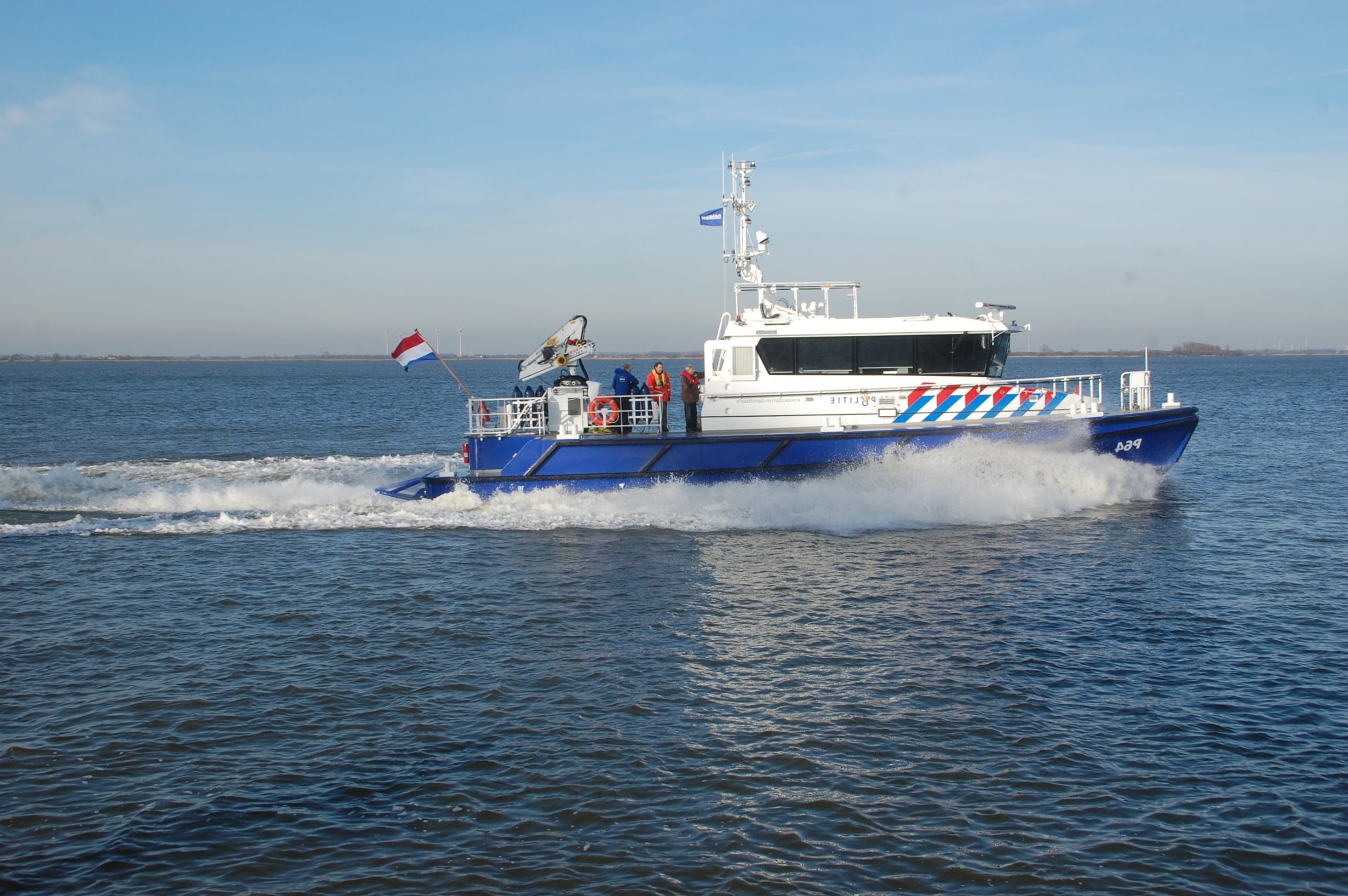 20m Police Patrol vessel (Damen Shipyards) - Hull Vane